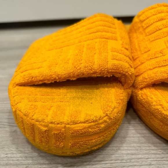 BOTTEGA VENETA Restort Orange Slides 10 11 44 - Picture 10 of 10